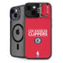NBA Los Angeles Clippers Standard Red iPhone 14 Kickstand Case